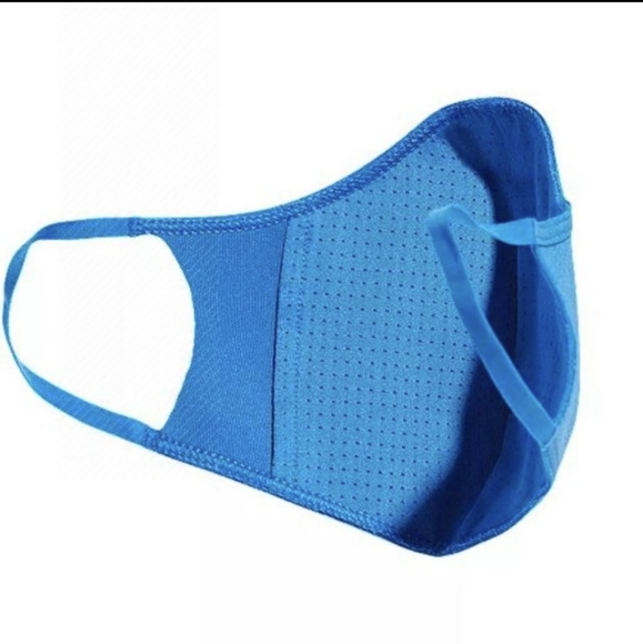 LAST CHANCE! New Adidas Non Medical 3 PCS Blue Face Masks M/L - Picture 3 of 10